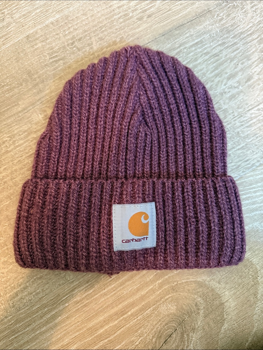 Carhartt Ribbed Beanie - Plum Twist